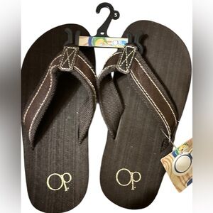 OP Dark Brown Sandals